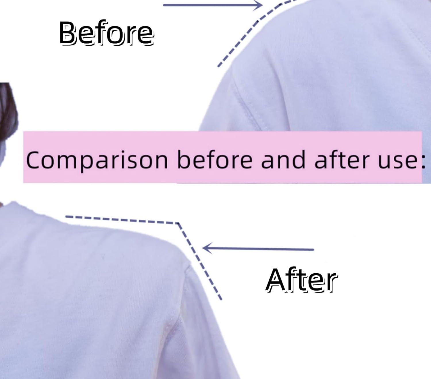 4 PCS Shoulder Pads Costume Foam Polyester Pads Breathable Sponge Pads Reusable Removable for Women Clothing Men Blazer Suit Coat Sewing, White