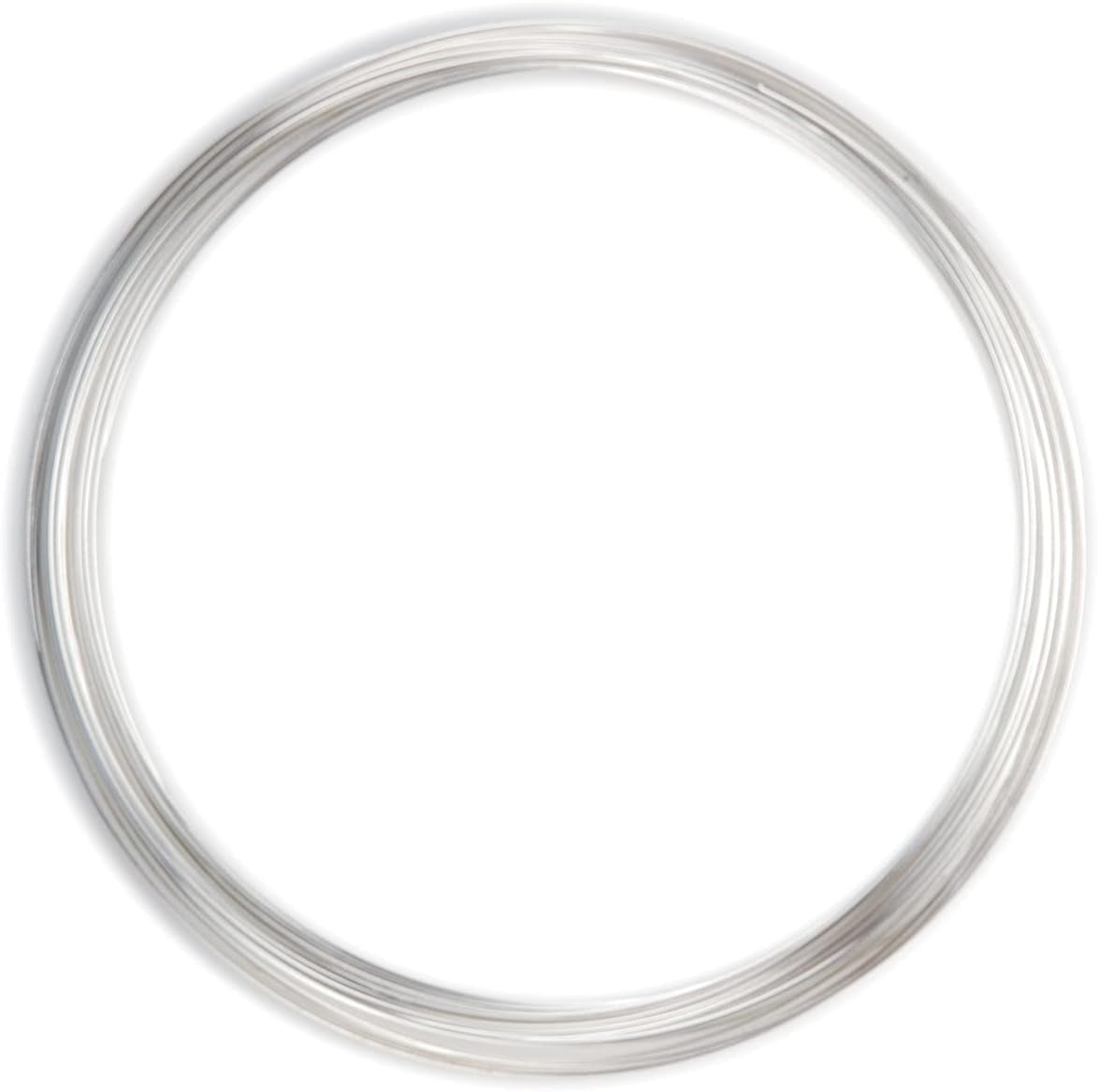 Carbon Steel Memory Wire, Round, Oval Bracelet, Antique Brass, 0.35 Oz, 23 Coils