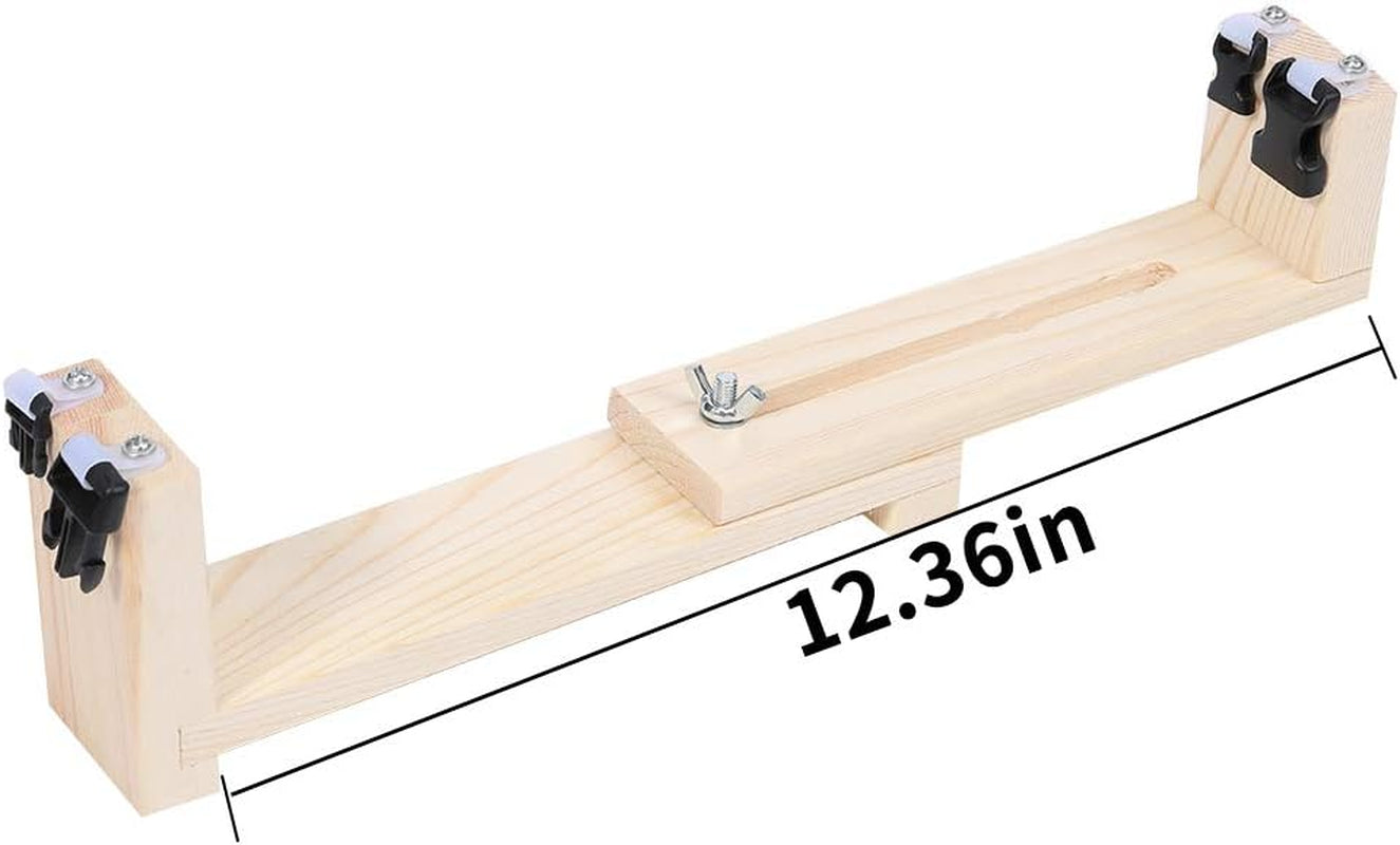 Adjustable Length Paracord Jig Bracelet Maker Wooden Frame-Paracord Braiding Weaving Craft Tool Kit, Wristband Maker