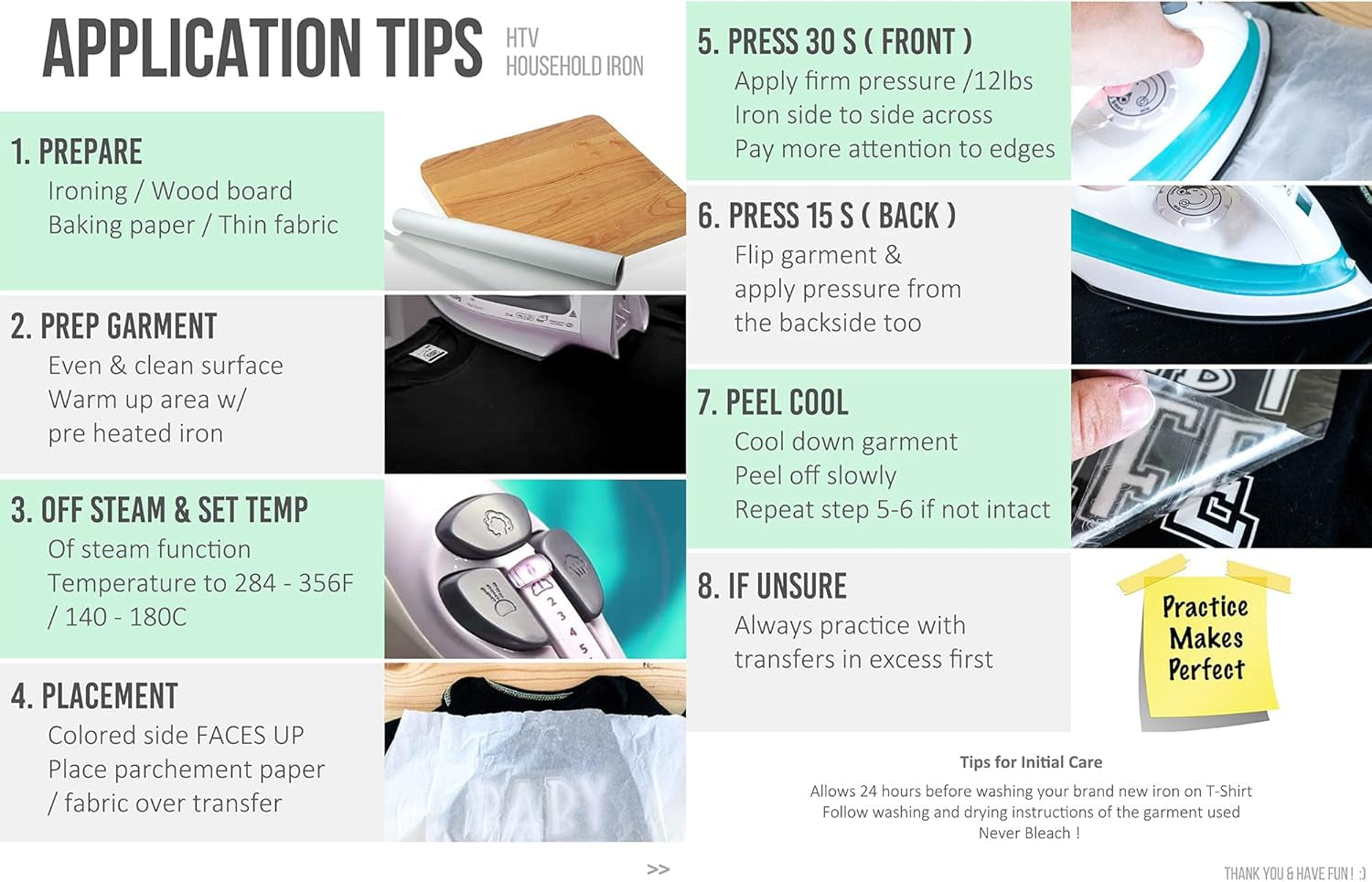 Iron on Decals for Family Shirts - Matching Tees Mouse Silhouette Heat Transfer Vinyl Patches for Theme Park Vacation Birthday Party Clothing Patches - Girl Set,Red Black Pink,Mmouse - 001