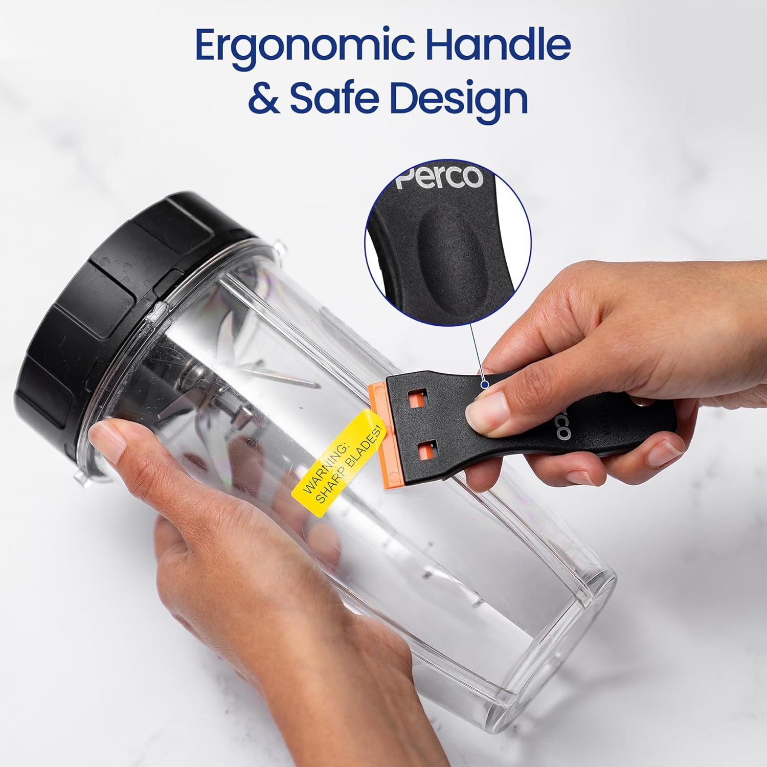 Glue off Adhesive Remover 3.3 Fl. Oz & Scraper with Plastic Razor for Removing Labels (Adhesive Remover & Scraper W/Plastic Razor)