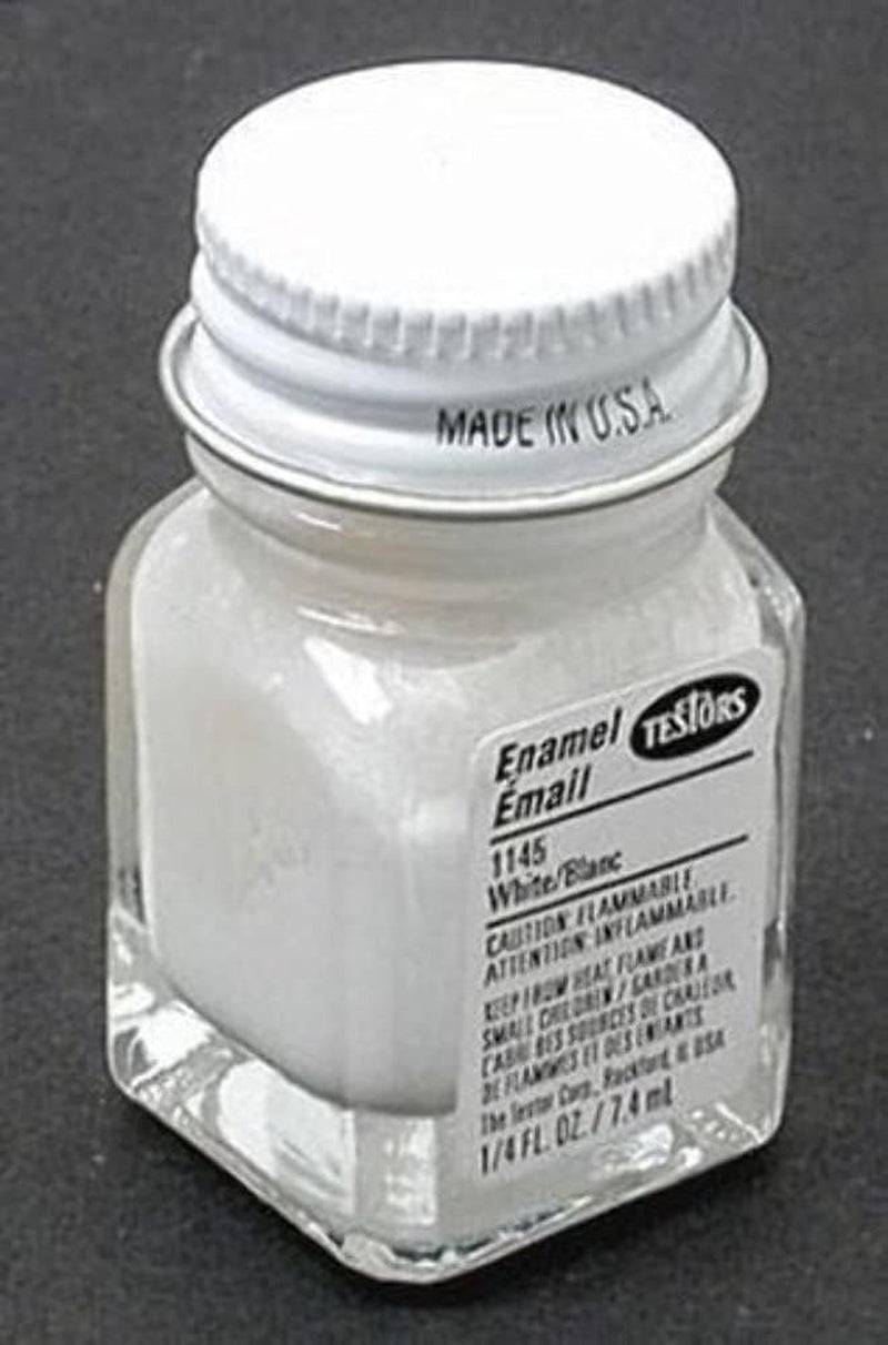 Testor'S 1145TT 1/4 Oz White Gloss Enamel Hobby Paint
