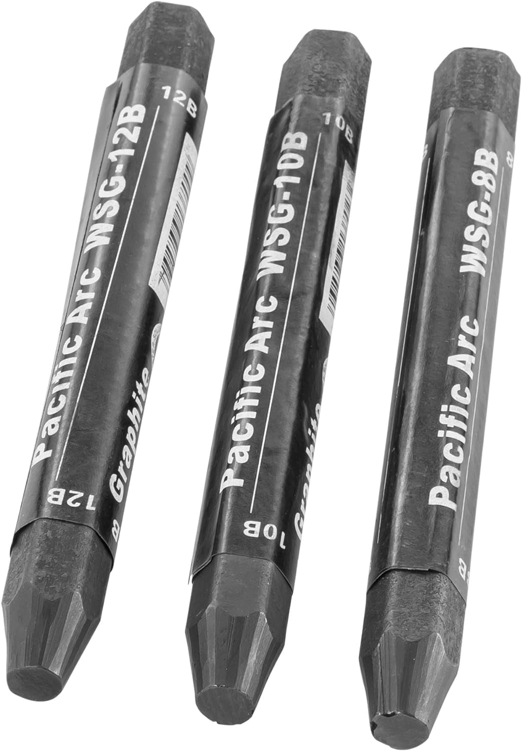 Jumbo Water Soluble Graphite Sticks Set of 3, Soft 12B, 10B, 8B
