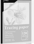 120 Sheets Tracing Paper for Drawing, 8.5”X 11” Trace Paper, Translucent Vellum Paper Tracing Paper Pad, Tracing Pad for Sketching, Preliminary Drawing, Overlaying Images Tracing