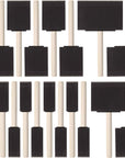 Bates- Foam Paint Brushes, Sponge Brushes, Sponge Paint Brush, Foam Brushes, Foam Brushes for Painting, Foam Brushes for Staining, Paint Sponges, Foam Brushes for Mod Podge (4 Inch)