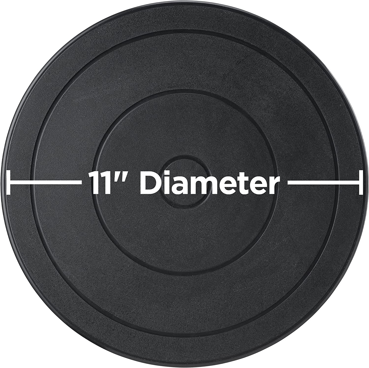 C900086.M Turntable for Paint Spraying 11&quot; Diameter round Platform to Hold Spraying Projects, Smooth Rotation for Paint Spraying and Crafting Projects , Black