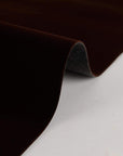 Self Adhesive Brown Velvet Flock Liner for Jewelry Drawer 17.7" X 117" Craft Fabric Peel and Stick, Soft Velvet Liner for Drawer DIY