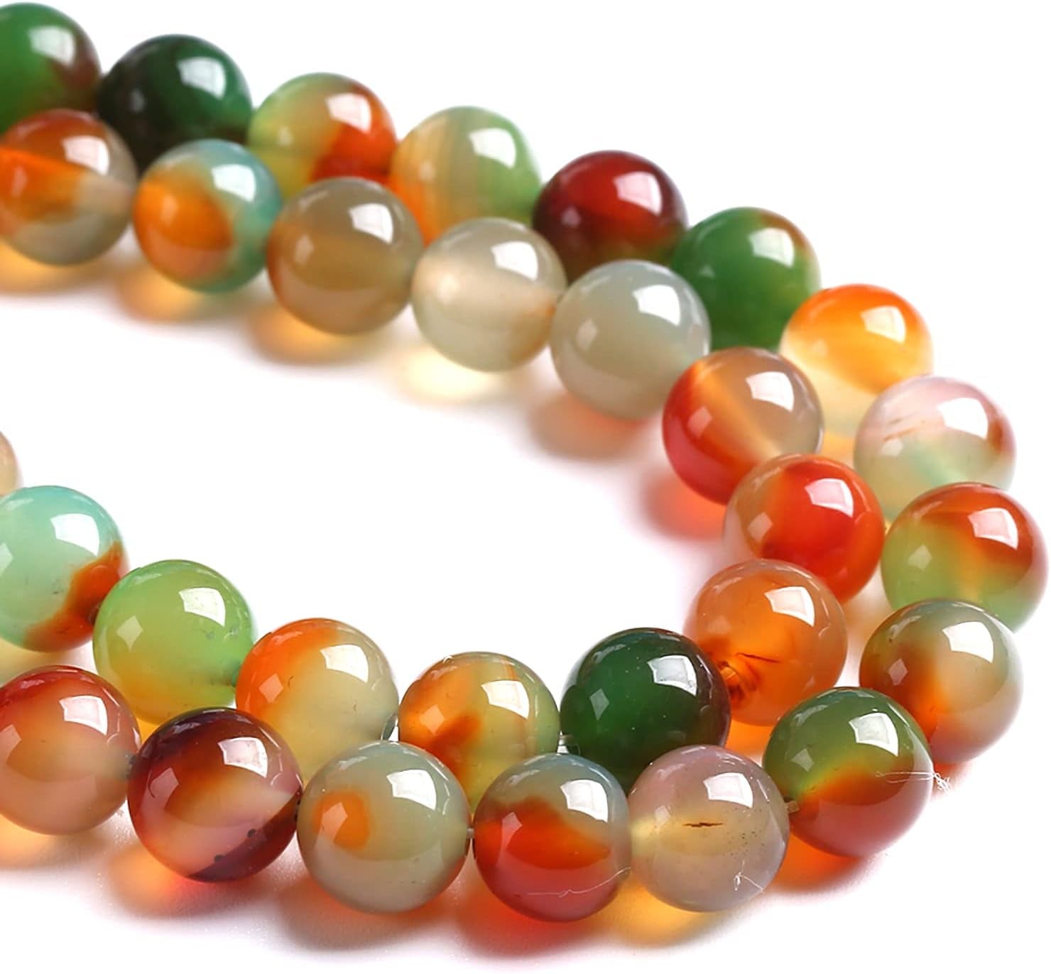 4MM 88PCS Natural Stone Black Labradorite Beads for Jewelry Making DIY Bracelet