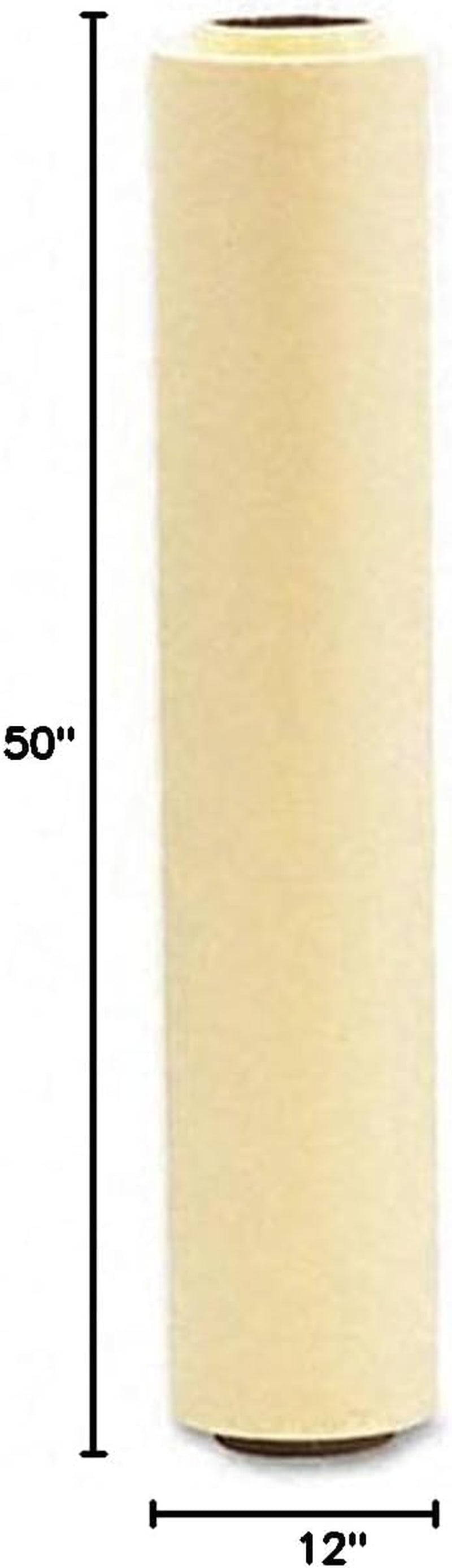 Sketching & Tracing Paper Roll, Canary Yellow, 12 Inches X 50 Yards - for Drawing, Trace, Sketch, Craft, Sewing Pattern