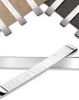 Set of 20 Sewing Clips, Stainless Steel Hemming Clips 3 Inches Measurement Ruler Quilting Supplies, Hem Marker, Sewing Supplies and Accessories