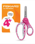 5" Blunt-Tip Glitter Scissors for Kids Ages 4-7 - Scissors for School or Crafting - Back to School Supplies - Pink