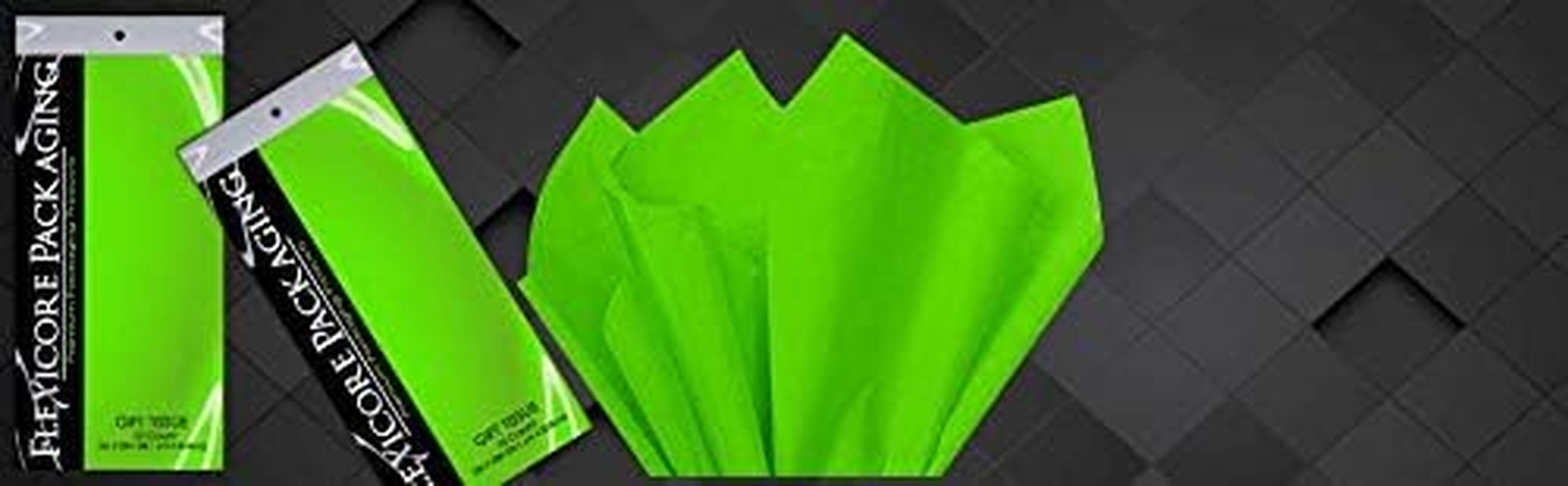 | Gift Wrap Tissue Paper|15&quot;X20&quot;|100 Count (Lime Green, 100 Sheets)