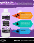Clear Quick Coat Sealer for Resin Art, 8 Oz Bottle, Epoxy Supplies for Coating & Casting, Tumblers, Keychains, Jewelry, No VOC