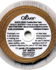 700-1128 Quick Fusible Bias Tape, 1/4-Inch Wide by 11-Yard, Black