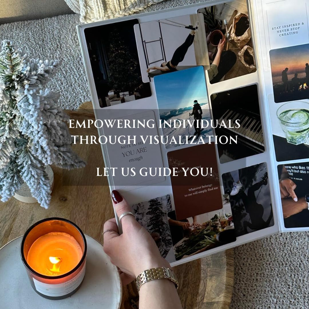 2024 Vision Board Kit - Vision Board Kit Supplies, Collage Images, Dream Board, &amp; Mood Board - 150 Vision Board Images and Inspiring Quotes - Affirmation Cards &amp; Goal-Setting