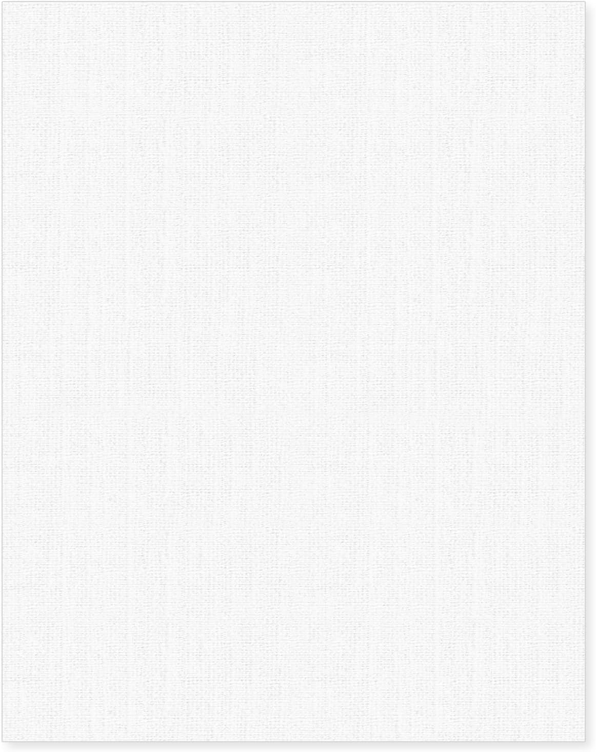 Linen Textured Cardstock White 100 Sheets 80 Lb Cover, 8.5 X 11 Inches for Printers, Invitation, Arts and Craft, Scrapbook, DIY Projects
