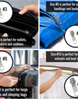 Zipper Repair Kit [197Pcs]: Kit Incl Zippers Slider, Zipper Pull Replacement & Zipper Stop. Great Zipper Fix for Jacket Zipper Replacement Slider.