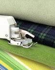 | Even Feed Walking Presser Foot - Fork, Perfect for Matching Stripes & Plaids, Quilting & Sewing with Pile Fabrics