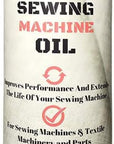 Stainless Sewing Machine Oil - 8 Oz - Custom Formulated, Compatible with Singer, Bernina, Kenmore, and Other Commerical Sewing/Embroidery Machines