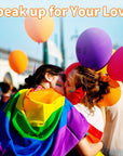 TOCADIS Rainbow Face Paint - Gay Pride Flag Rainbow Makeup Stick for Pride Parade, Pride Temporary Tattoos for Pride Month Celebrations, Party and Festival Makeup (2 Pack)