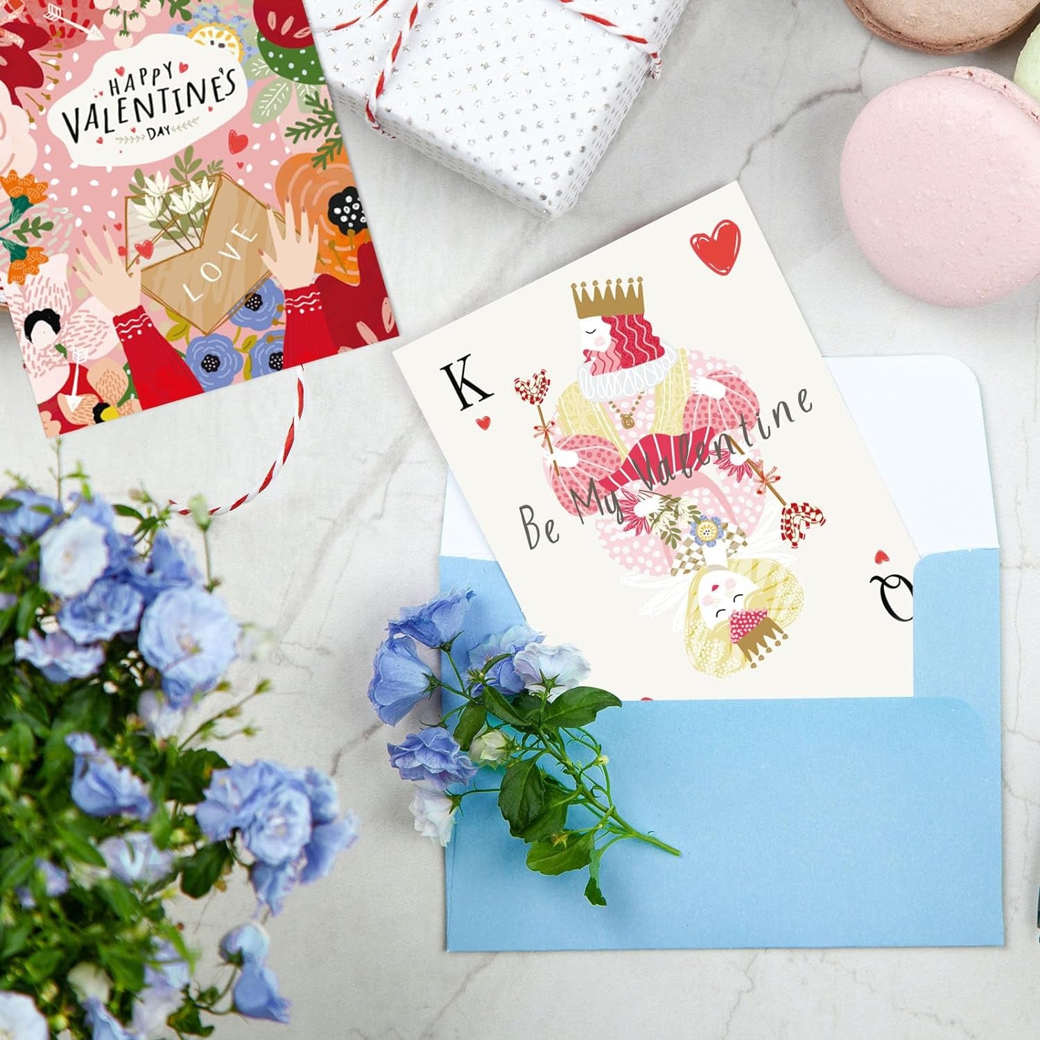 50 Sets Pure Cotton Watercolor Cards 140Lb/300 GSM Postcards with Envelopes for Art Painting Creative Thank Notes, 4X6 Inch