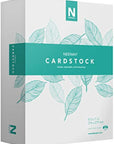 White Index Paper, Mediumweight, 300 Sheets, 199 Gsm, 94 Brightness, 8.5" X 11" - MORE SHEETS! (91635)