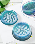5 PCS Resin Molds Silicone Molds for Epoxy Resin with Large Rolling Tray Mold and Grinder Mold for Grind and Storage DIY Resin Casting