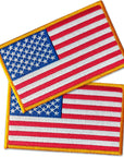 American Flag Embroidered Patches,Government Issue Military Surplus,Vest Size Tactical Military Morale Flag Patch,Hook and Loop USA Flag Patches Set for Caps,Bags,Backpacks,Tactical Vest,1-Pack