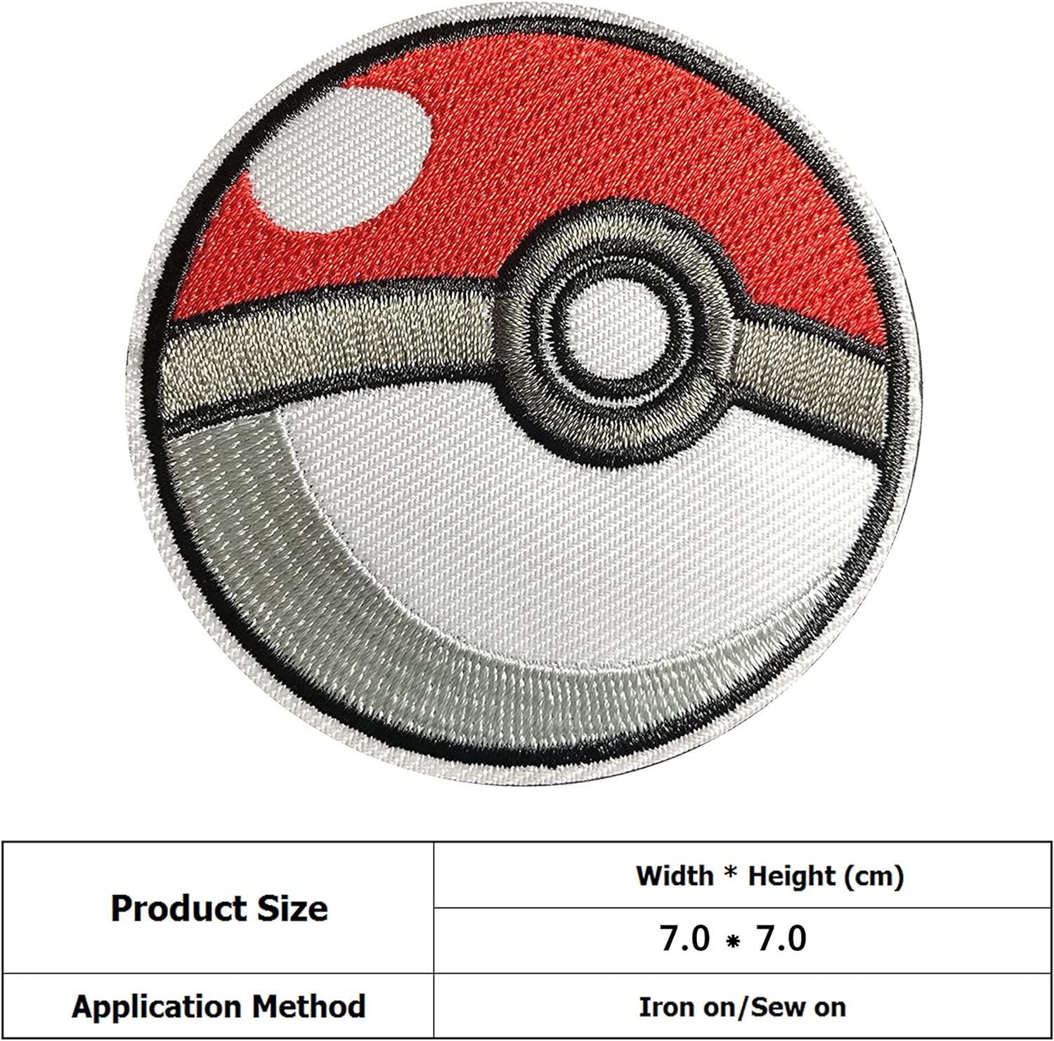 Cartoon Comic Patch Iron on or Sew on Embroidered Applique Patch Collection 4 Pcs