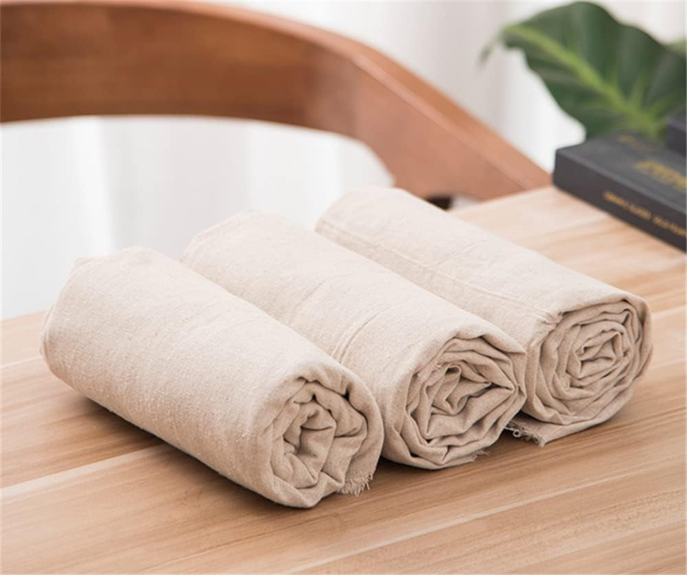 Pottery Special Linen Hessian Cotton Linen Tablecloth Pottery Clay Printing Texture Clay Sculpture Tool 59X39Inch(1 Pc)