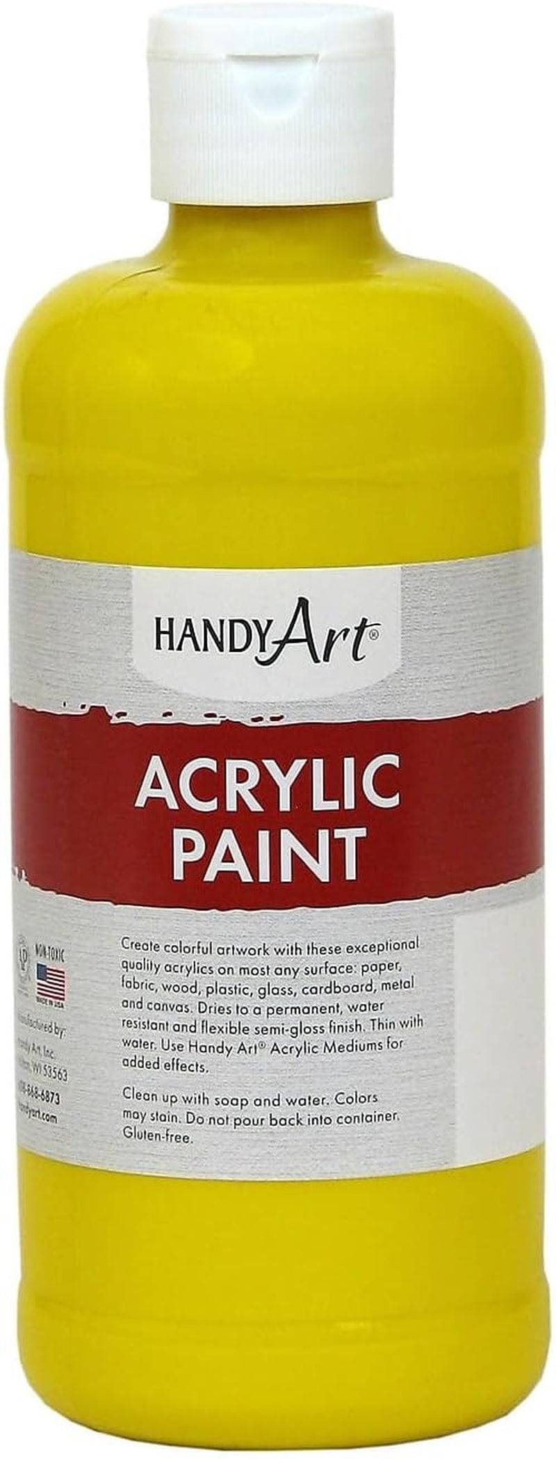 Student Acrylic Paint 16 Ounce, Metallic Gold