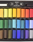 Non Toxic  Soft Pastel Set of 48 Assorted Colors Square Chalk