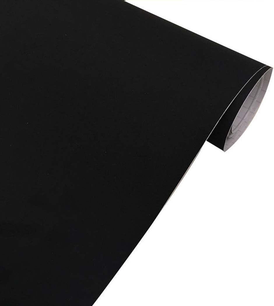 Self Adhesive Velvet Flock Backing Paper Liner for Jewelry Drawer Craft Fabric Peel and Stick Black, Soft Velvet Liner for Drawer DIY 17.7" X 117"
