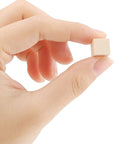 Unfinished Wooden Blocks 1Cm, Pack of 500 Small Wood Cubes for Crafts and DIY Home Decor
