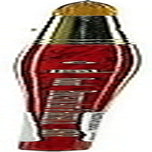 Heritage, Golden Taklon Brush for Watercolor & Acrylic, Series 4050 round Synthetic Sable, Size 6