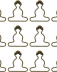 12Pcs Suspender Clips Dungaree Overall Buckles Matal Overall Clasp Replacement 1.5 Inch Overall Clips