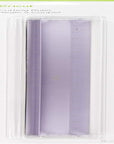 Metal Ruler - Safety Cutting Ruler for Use with Rotary Cutters,  Truecontrol Knife, Xacto Knife - Great for Quilting, Scrapbooking, Crafting and Paper Cutting - 18", [Lilac]