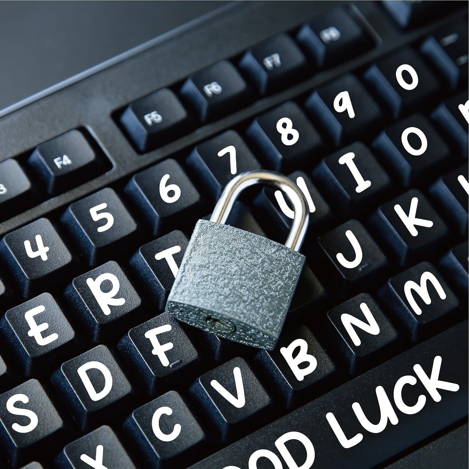 5400 Letter Stickers 60 Sheets Alphabet Stickers 0.5In Vinyl Self-Adhesive Number Alphabet Stickers, Mailbox Numbers Labels DIY Crafts Art Making, Decals for Sign,Notebook, Classroom Decor, Door