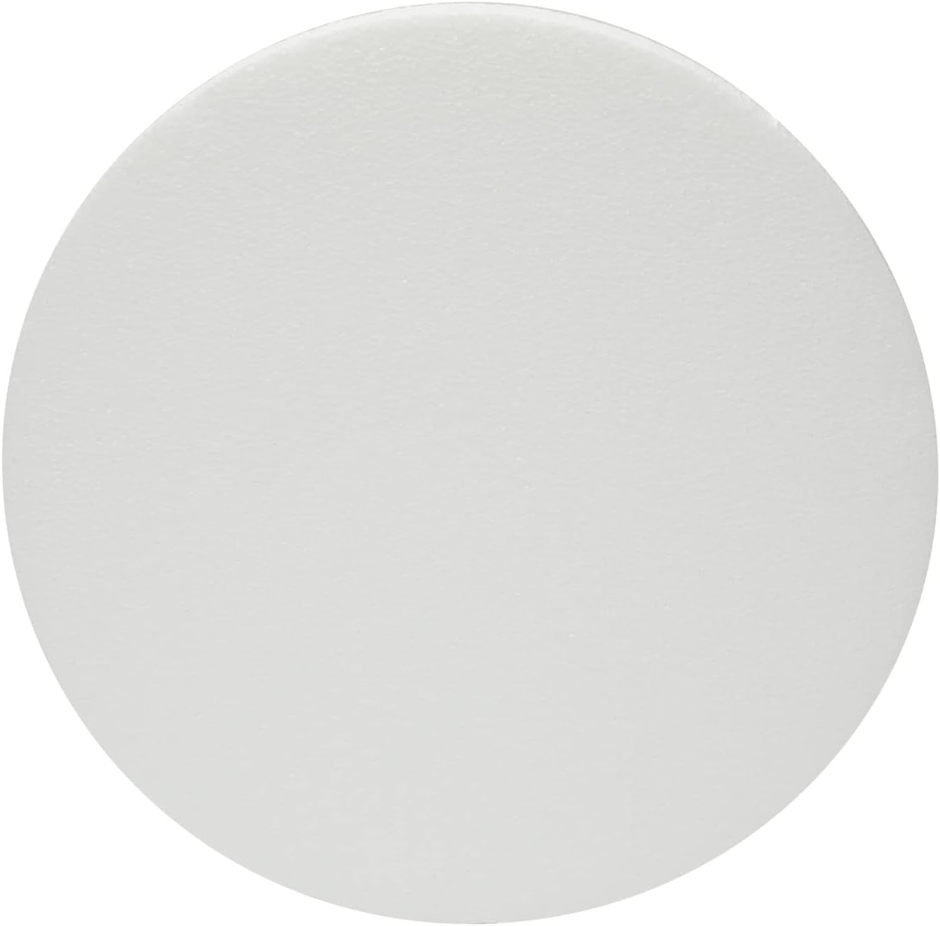 6 Pack 12X12-Inch round Foam Circles for Crafts, 1" Thick, for DIY Projects, Decorations (White)