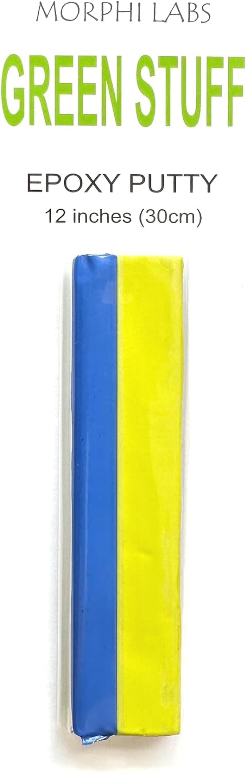 Green Stuff Putty - 12 Inches - Epoxy Putty for Miniatures, Sculpting, and Modeling - Original Kneadatite Greenstuff Putty