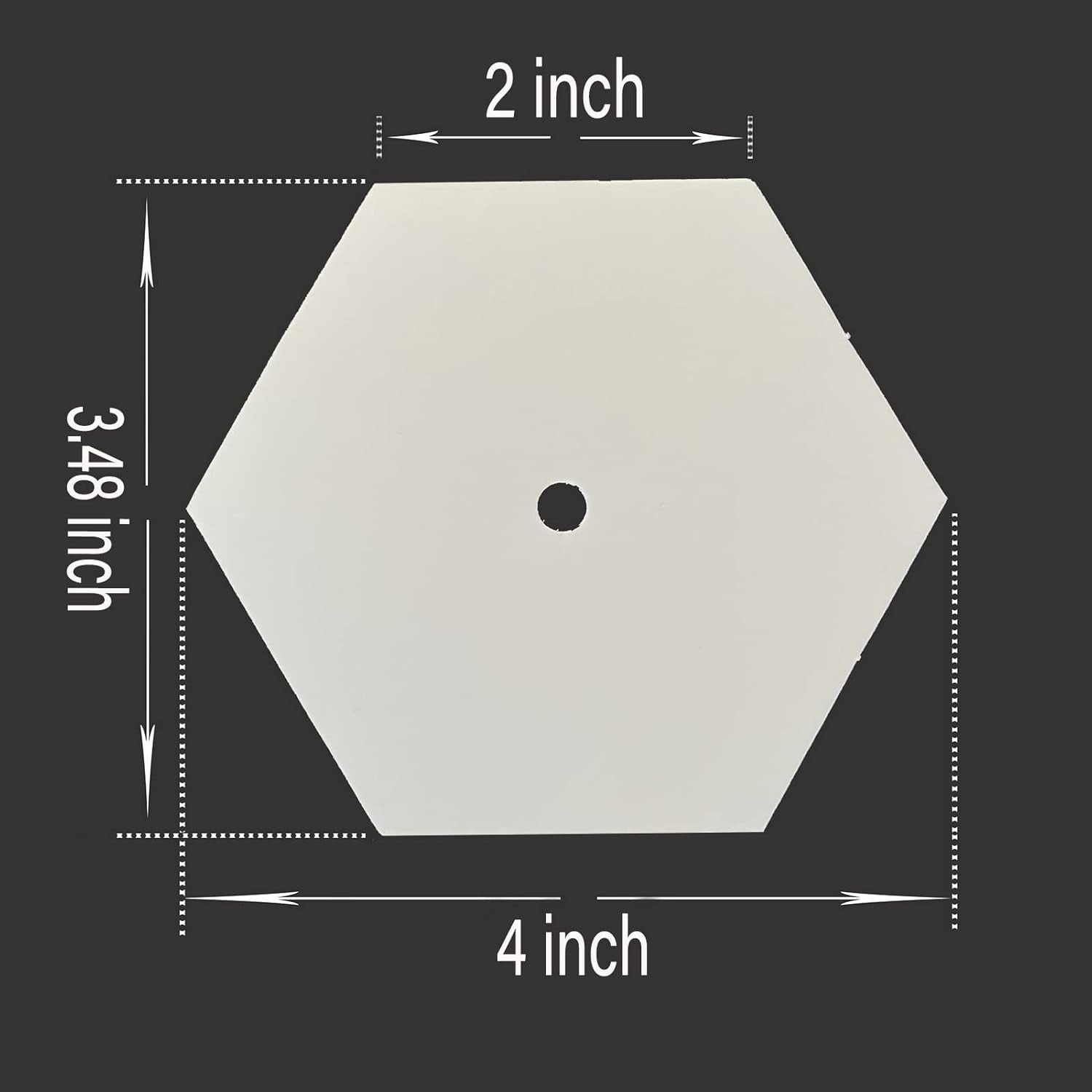 200Pcs 2 Inch Paper Piecing Paper for Quilting DIY Patchwork Sewing Crafts,Quilting Templates for Quilting Accessories Crafting Tools,Hexagon Quilting Papers