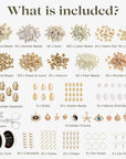 10100+ Pcs Clay Beads Bracelet Making Kit - Heishi Beads for Jewelry Making Kit - Polymer Clay Beads Bracelet Making Kit