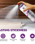 AK Trading Professional Quality General Multipurpose Spray Adhesive, 12-Ounce for Acoustic Panels & Craft Upholstery Foam Adhesive & Fabric Glue