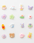 Slime Charms Cartoons Charms Cute Set - Mixed Lot Assorted Cartoons Kawaii Charms Resin Flatback Cute Sets for DIY Crafts Making,Decorations,Scrapbooking,Embellishments,Hair Clip 80Pcs