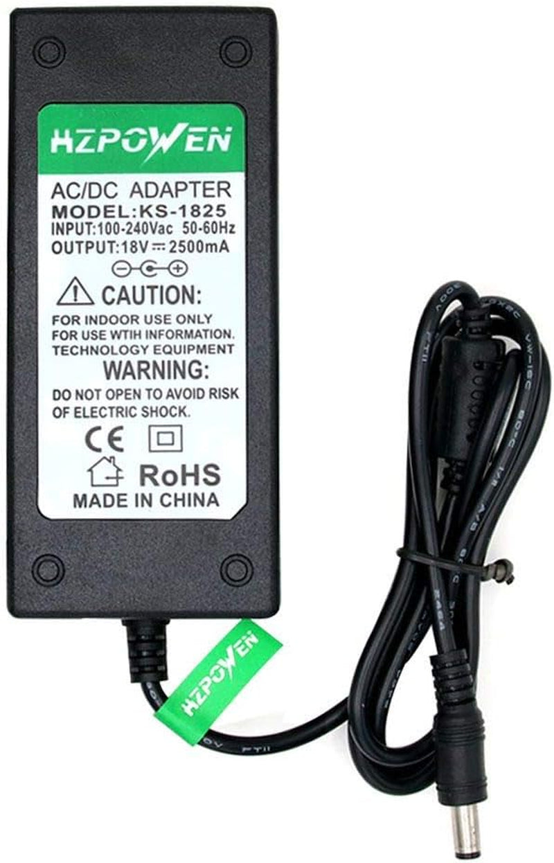 Replacement AC Power Adapter for Cricut Cutting Machine Expression, Personal Expression Create, Expression 2, Cake, Mini, Explore,Model: KSAH1800250T1M2 Cutting Charger Power Supply Wall Plug Cord