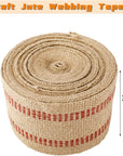Craft Jute Webbing Tape, 3.5" X 10 Yd,11 Lbs Heavy-Duty for Chair Repair, Crafting, Burlap Ribbon, Upholstery