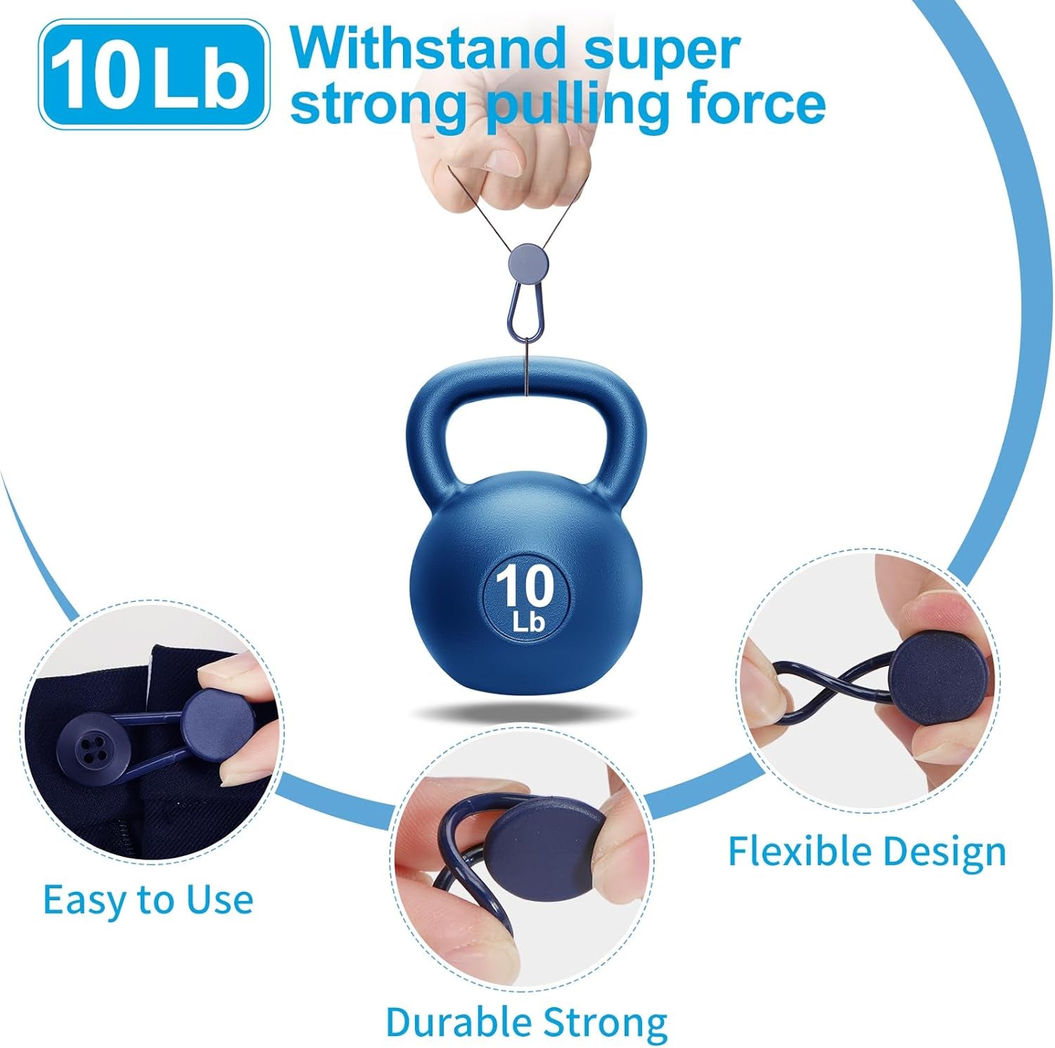 12PCS Button Extenders for Jeans, Pants Waist Button Extender for Women Men, 3 Colors Pant Waistband Expander, Pants Waist Extension 1-1.4 Inches