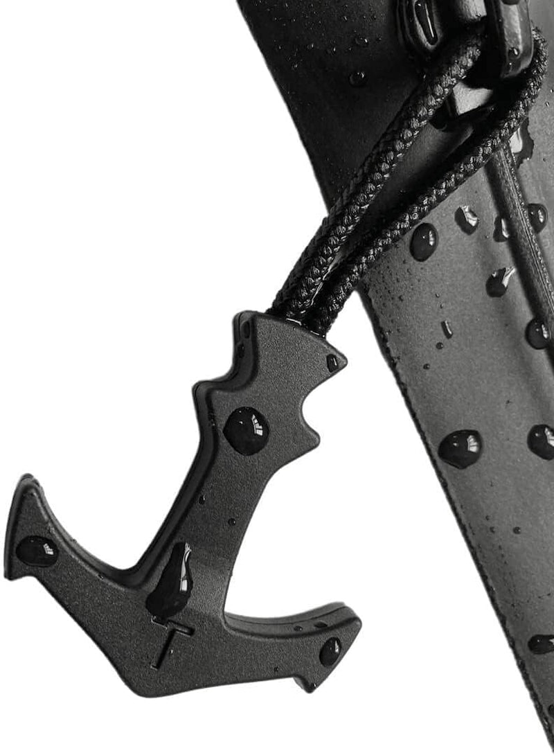 Heavy Duty Zipper Pulls,Zipper Extender,Replacement Paracord Zipper Pull,T Shape Large Size Tab Tags Extension Cord Fixer for Luggage,Backpacks,Jackets,Purses,Handbags Black 5Pcs