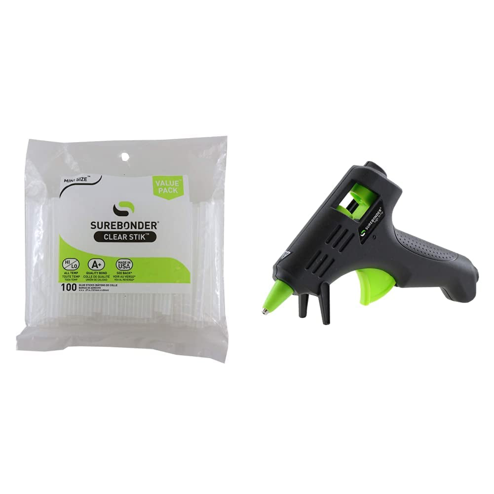 DT-100 Made in the USA All Purpose Stik-Mini Glue Sticks-All Temperature-5/16"D, 4"L Hot Melt Glue Sticks-100/ Pack