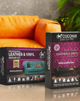 Vinyl and Leather Repair Kit - Restorer of Your Furniture, Jacket, Sofa, Boat or Car Seat, Super Easy Instructions to Match Any Color, Restore Any Material, Bonded, Italian, Pleather, Genuine